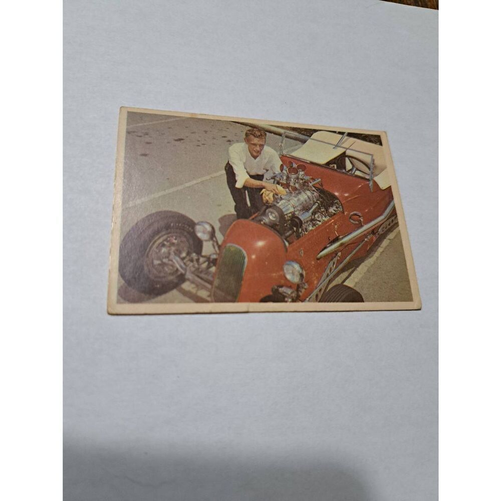 Vintage 1965 Hot Rod Magazine #41 Spec Sheet Owners Pride Trading Card